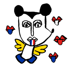 Stick'Hearts by JC de Castelbajac sticker #13826166