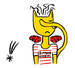 Stick'Hearts by JC de Castelbajac sticker #13826172