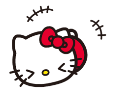 SANRIO CHARACTERS × moni moni ANIMALS sticker #13812854
