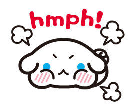 SANRIO CHARACTERS × moni moni ANIMALS sticker #13812863