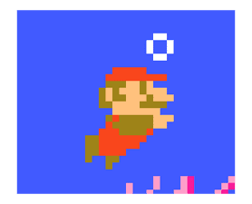 Super Mario Bros. 8-Bit Stickers sticker #13937656