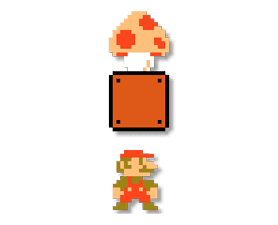 Super Mario Bros. 8-Bit Stickers sticker #13937658