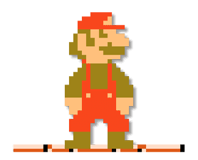 8 bit super outlet mario bros