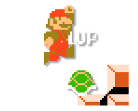 Super Mario Bros. 8-Bit Stickers sticker #13937674