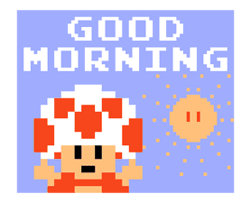 Super Mario Bros. 8-Bit Stickers sticker #13937676