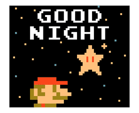 Super Mario Bros. 8-Bit Stickers sticker #13937677