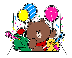 LINE Greeting Cards sticker #14327973