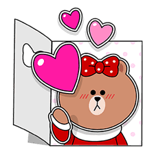 LINE Greeting Cards sticker #14327976