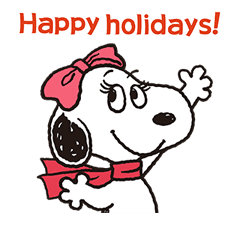 Wonderful Winter Snoopy Pop-Up Stickers sticker #14228088