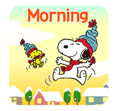 picture Snoopy Tuesday Winter wonderful winter snoopy pop up stickers