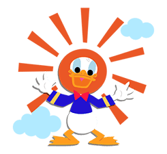 Donald Duck Pop-Up Stickers sticker #14361114