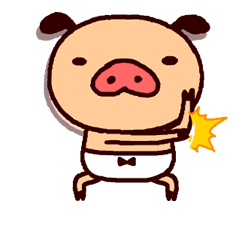 Panpaka Pants: Dancin' and Talkin' sticker #14421847