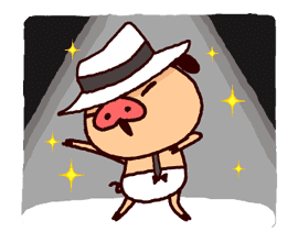 Panpaka Pants: Dancin' and Talkin' sticker #14421853