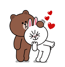 Brown & Cony's Heaps of Hearts! sticker #14585995