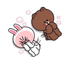 Brown & Cony's Heaps of Hearts! sticker #14585997