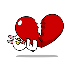 Brown & Cony's Heaps of Hearts! sticker #14585999