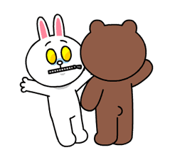 Brown & Cony's Heaps of Hearts! sticker #14586003