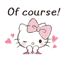 Hello Kitty Polite Stickers sticker #14559137