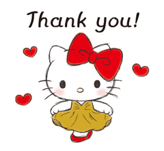 Hello Kitty Polite Stickers sticker #14559150