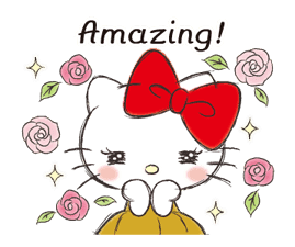Hello Kitty Polite Stickers sticker #14559151