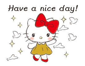 Hello Kitty Polite Stickers sticker #14559156