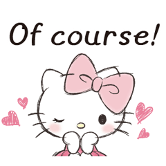 Hello Kitty Polite Stickers