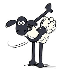 Shaun the Sheep Pop-Up Stickers sticker #14586031
