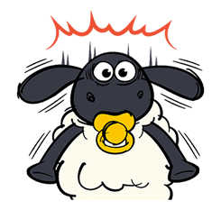 Shaun the Sheep Pop-Up Stickers sticker #14586038
