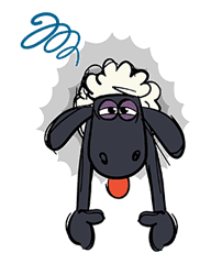 Shaun the Sheep Pop-Up Stickers sticker #14586040
