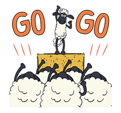 Shaun the Sheep Pop-Up Stickers sticker #14586044