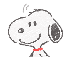 Cute Crayon Snoopy Stickers sticker #14735555