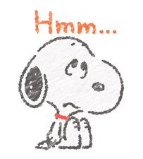 Cute Crayon Snoopy Stickers sticker #14735561
