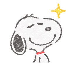 Cute Crayon Snoopy Stickers sticker #14735562