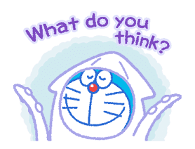 Doraemon's Everyday Expressions sticker #14866872