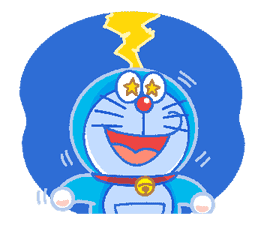 Doraemon's Everyday Expressions sticker #14866878