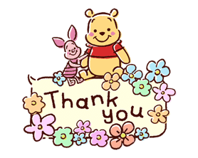 Animated Winnie the Pooh Speech Balloons sticker #14904607