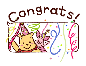 Animated Winnie the Pooh Speech Balloons sticker #14904610