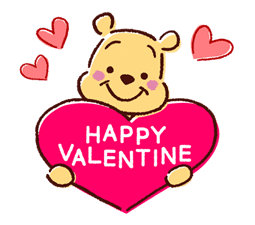 Animated Winnie the Pooh Speech Balloons sticker #14904611