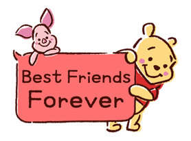 Animated Winnie the Pooh Speech Balloons sticker #14904615