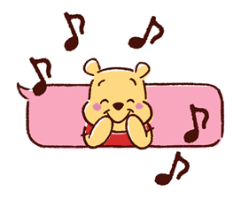 Animated Winnie the Pooh Speech Balloons sticker #14904625