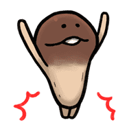 Nameko sticker #1087