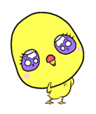 Selfish chick PIYO-CHAN sticker #70984