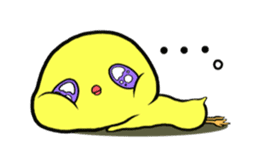 Selfish chick PIYO-CHAN sticker #70985