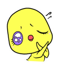 Selfish chick PIYO-CHAN sticker #70989