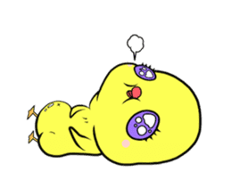 Selfish chick PIYO-CHAN sticker #70995