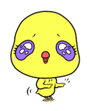 Selfish chick PIYO-CHAN sticker #70999