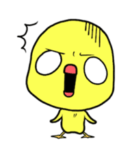Selfish chick PIYO-CHAN sticker #71006