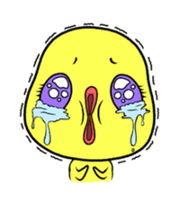 Selfish chick PIYO-CHAN sticker #71007