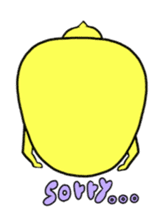Selfish chick PIYO-CHAN sticker #71014