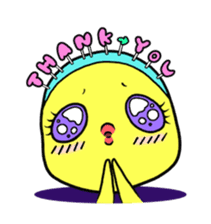 Selfish chick PIYO-CHAN sticker #71018